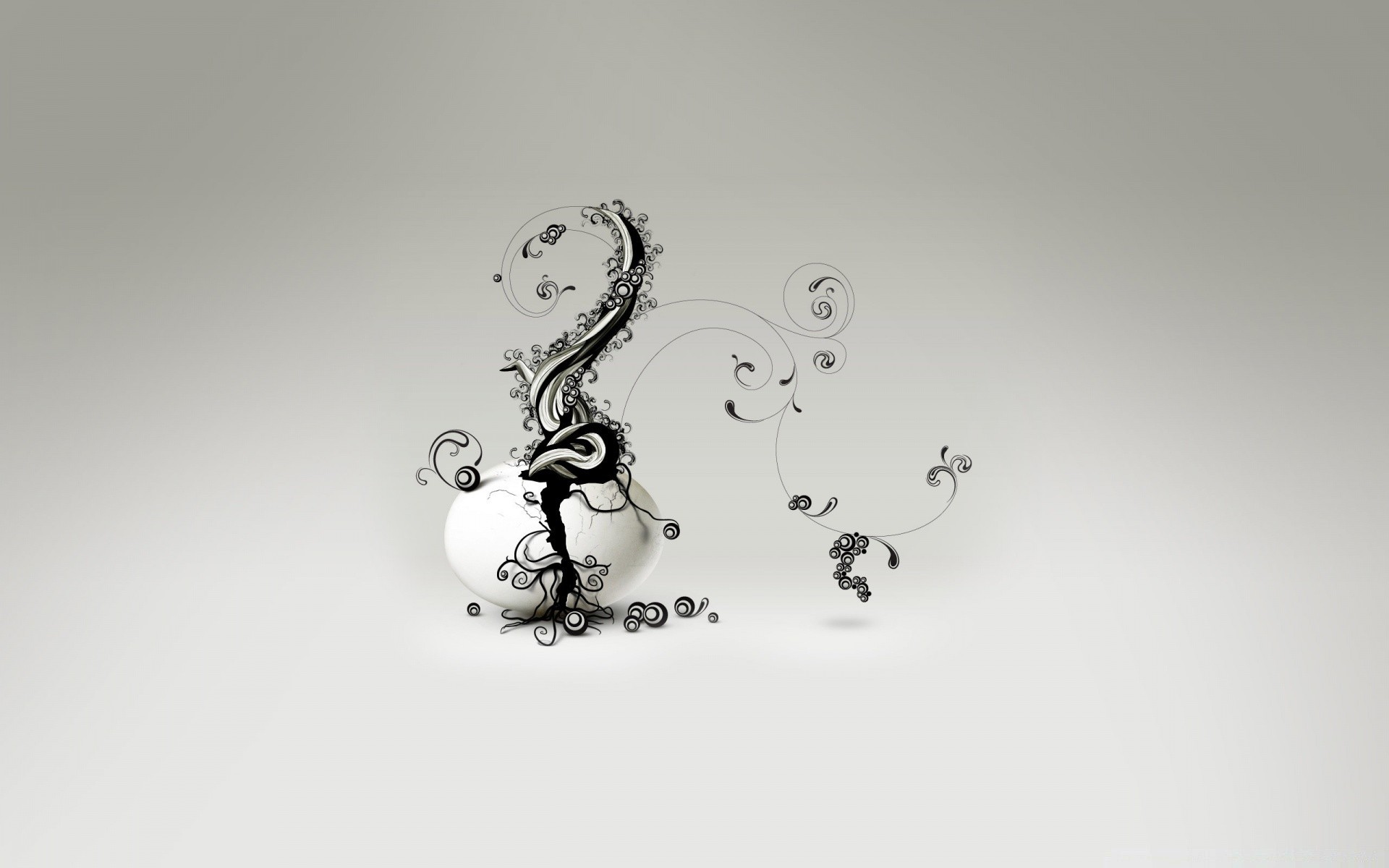 creative art desktop bubble