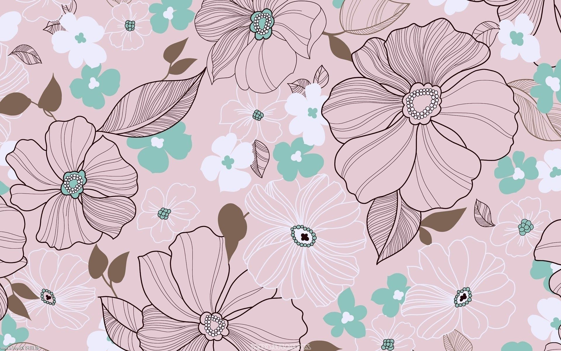 texture sans soudure vecteur papier peint illustration répétition modèle décoration fleur rétro textile conception art répéter floral graphique fleuri résumé élément tissu