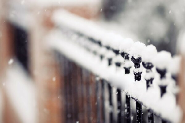 Das Gefühl des Winters durch das Foto