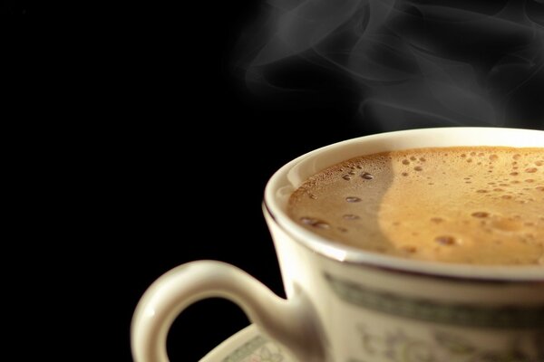 Drinking hot coffee is harmful