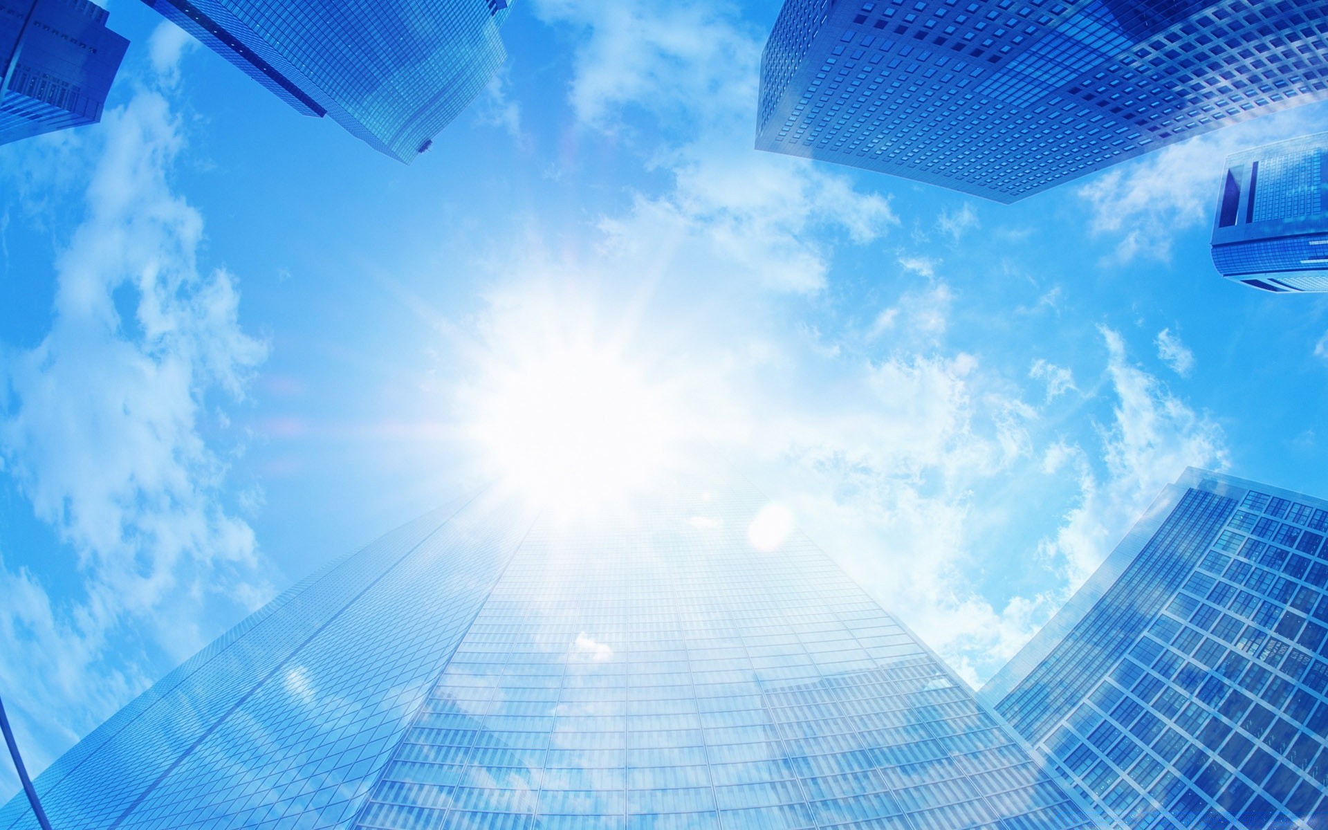 kreativ technologie himmel geschä ft futuristisch hell licht energie modern hoch glas fenster gutes wetter sonne stadt modern desktop raum abstrakt im freien