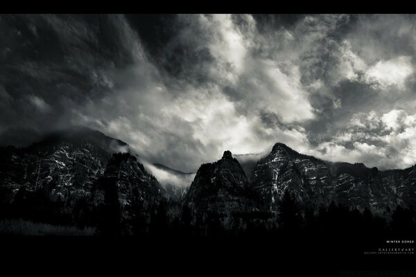 Dark Mountain shot for the magazine