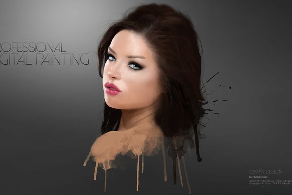 Realista digital painting_cs9 FX design_realism