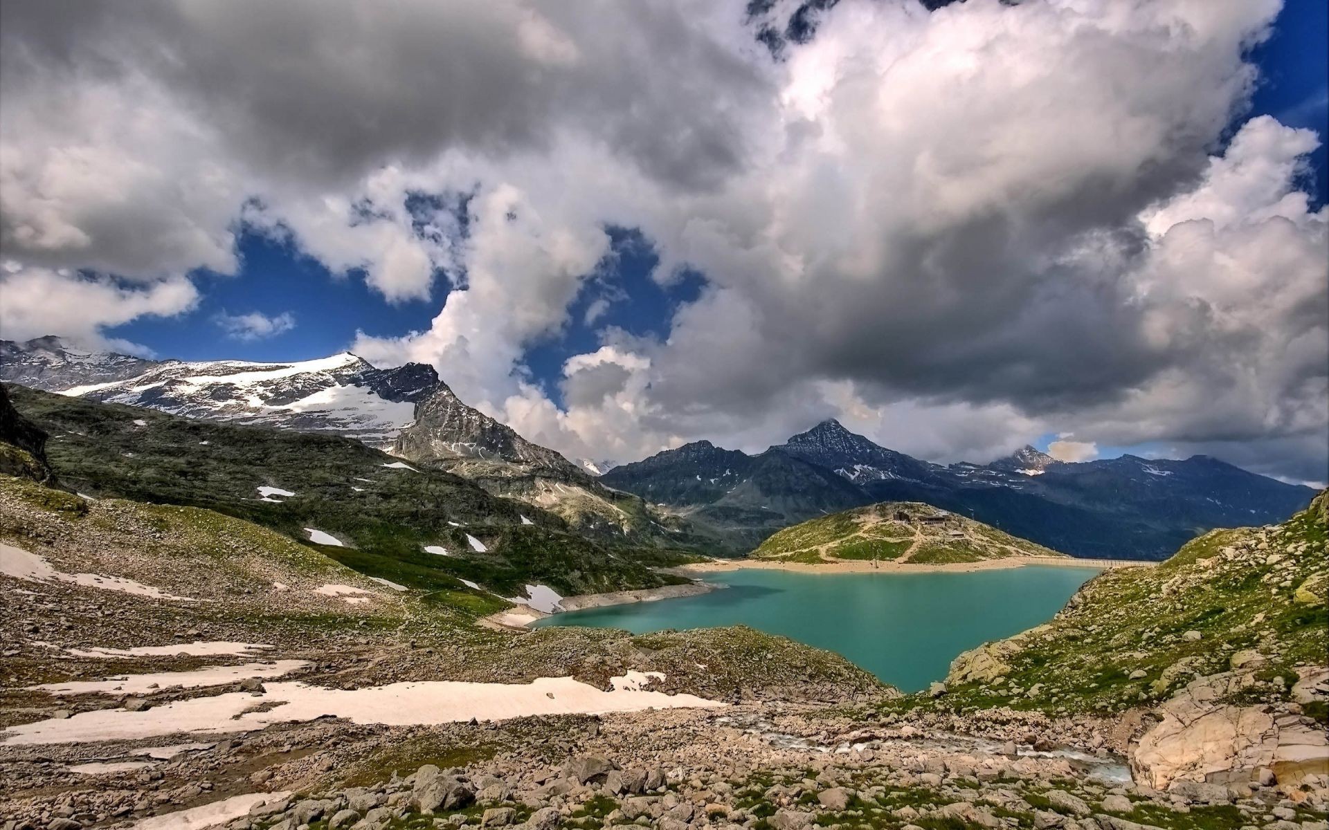 berge reisen berge wasser natur himmel landschaft im freien schnee see sommer landschaftlich wandern rock tal