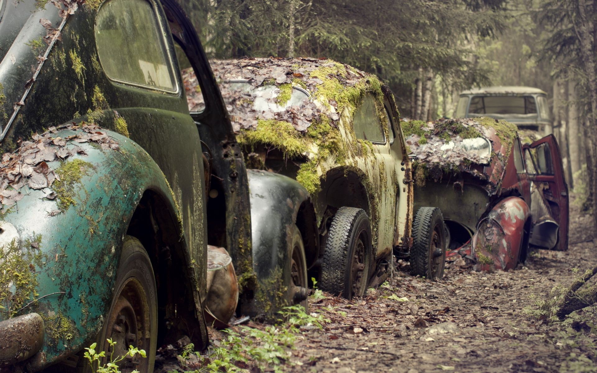 otra maquinaria coche coche roto sistema de transporte ruinas abandonado accidente basura escombros camión vertedero