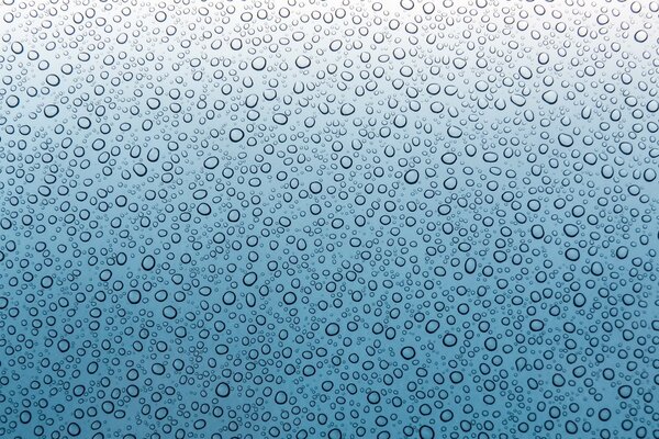 Множество водяных капель H2O
