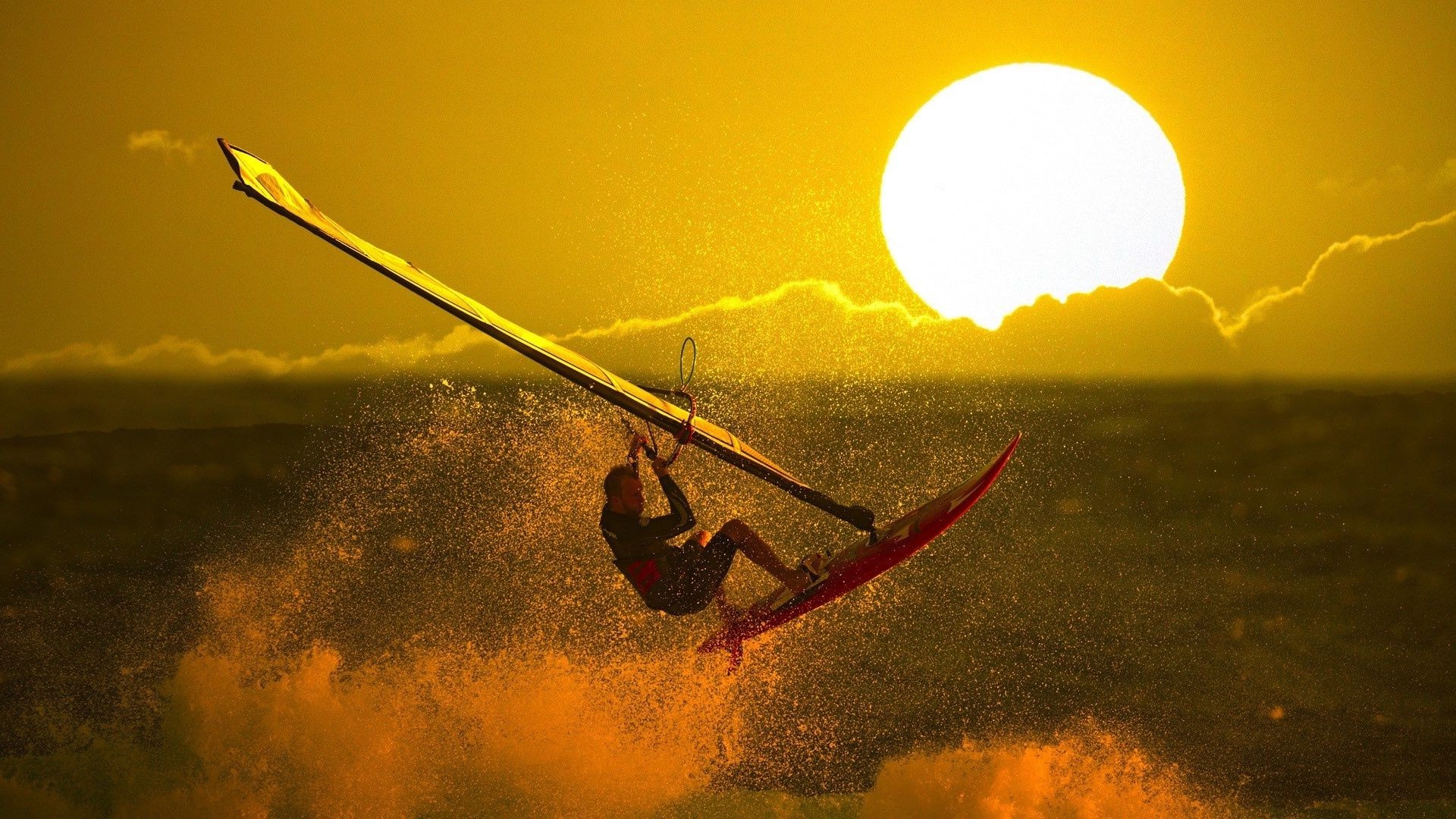 surf puesta de sol sol cielo amanecer playa océano silueta mar agua