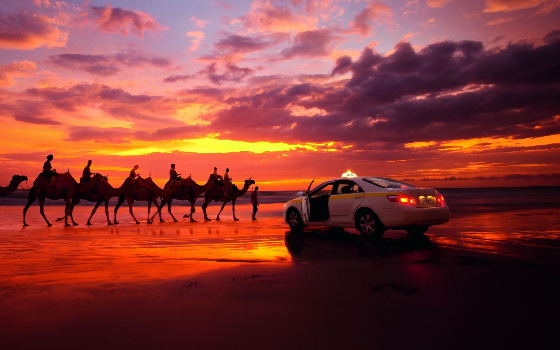 cores brilhantes pôr do sol noite crepúsculo viagens amanhecer sistema de transporte sol céu silhueta