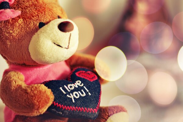 Teddy Bear - I love you