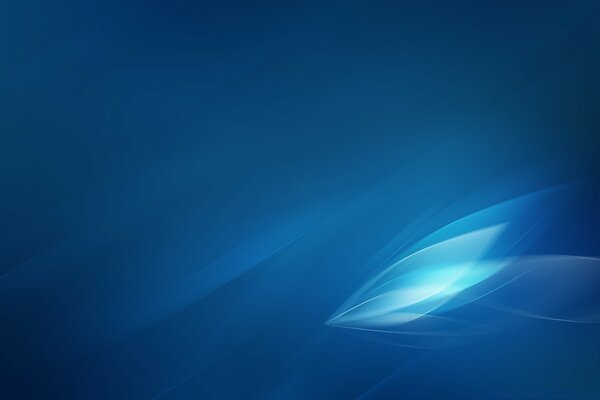 Gradient bleu-bleu vif avec pétale de lumière