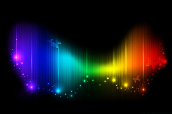 Music Player Color Sound Wave