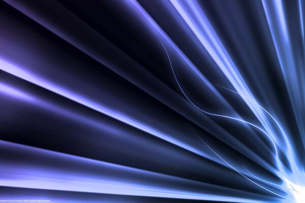 Abstract purple lines