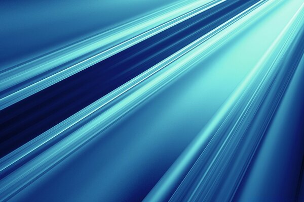 Linee rette nei toni del blu