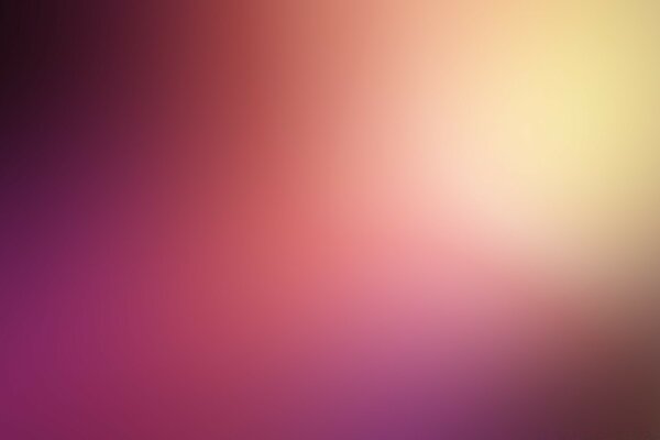 Blurred spectrum light beam