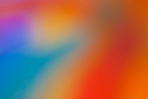 Misty colors in bright colors