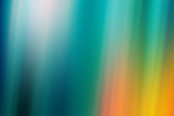 Blurred thinking in bright colors