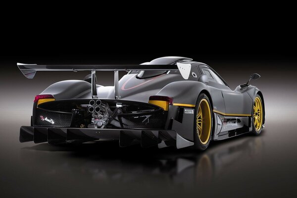 A new model of a sports racing car