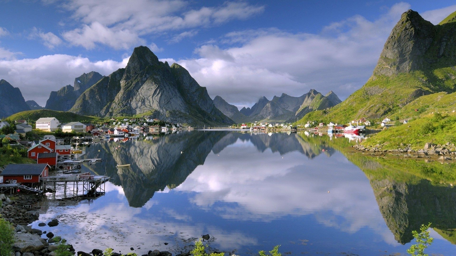 berge berge wasser reisen fjord landschaft natur im freien reflexion see schnee