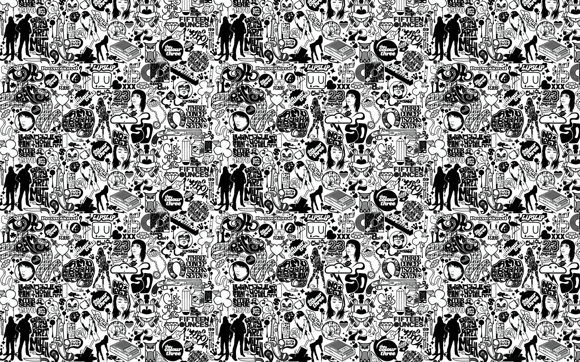 vector art pattern monochrome abstract design texture desktop illustration black and white art