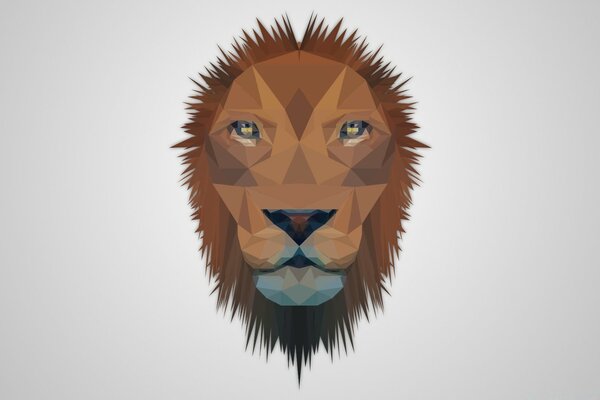 Лев, векторна графіка
