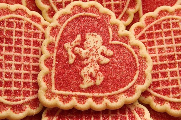 Galletas para el día de San Valentín