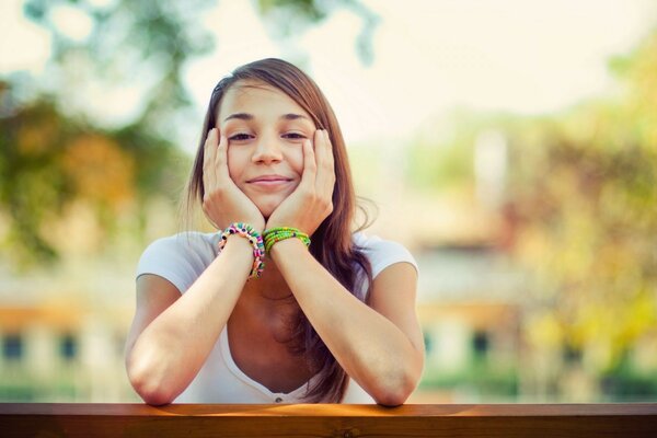 Smile at nature and she will smile back at you