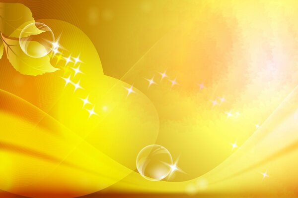 Graphics bright yellow desktop background