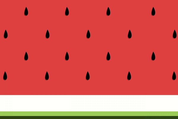 Lots of dots on a red background like strawberries