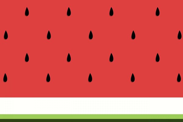 Molti punti su sfondo rosso come fragola