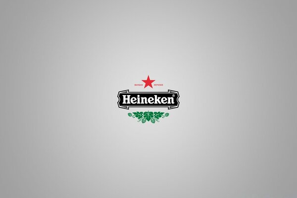 Diseño de Heineken en gráficos vectoriales