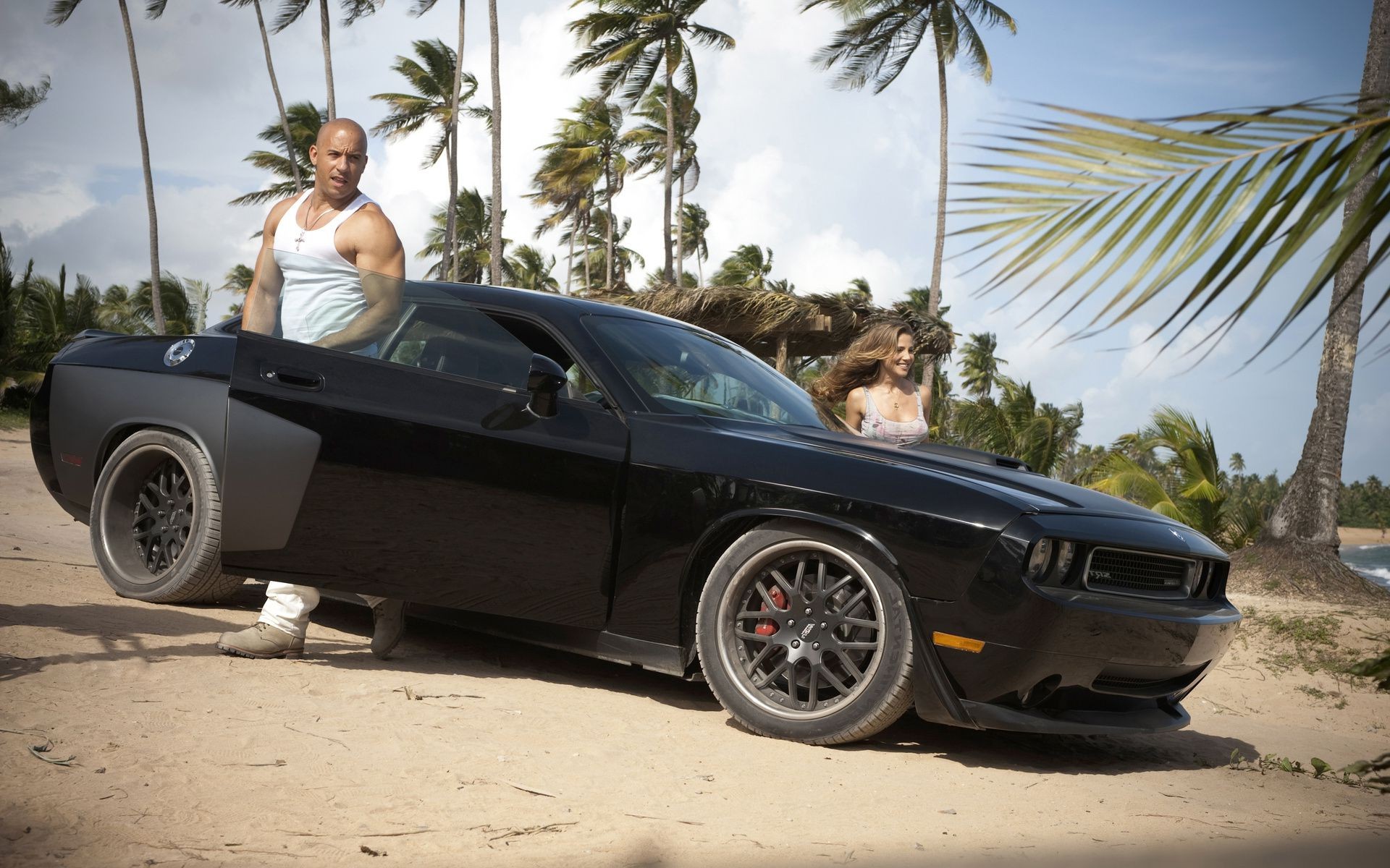 actores coche coche playa sistema de transporte arena