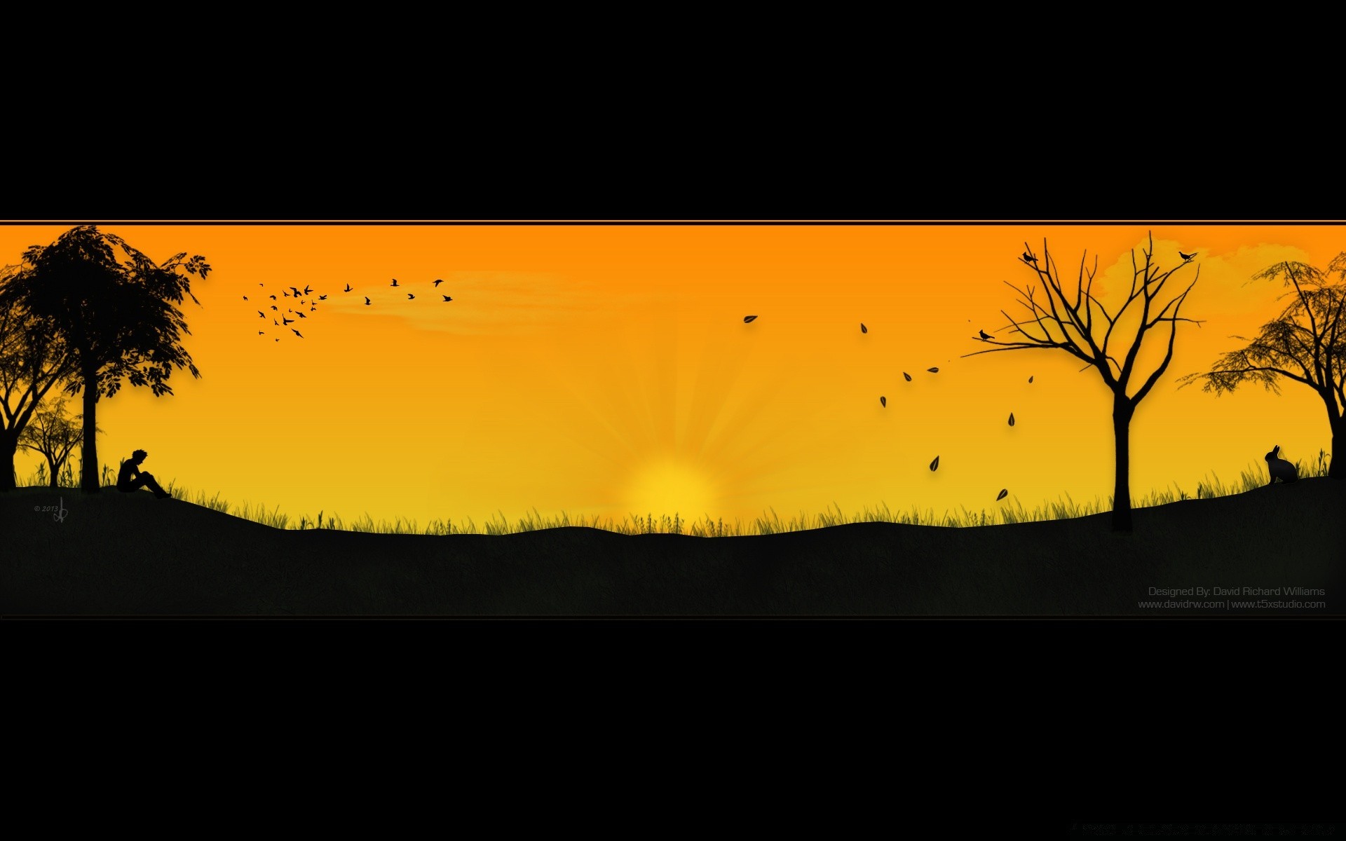 vector art silhouette sunset tree backlit landscape evening beach sun dawn sky light dusk nature sea ocean moon desert shadow lake