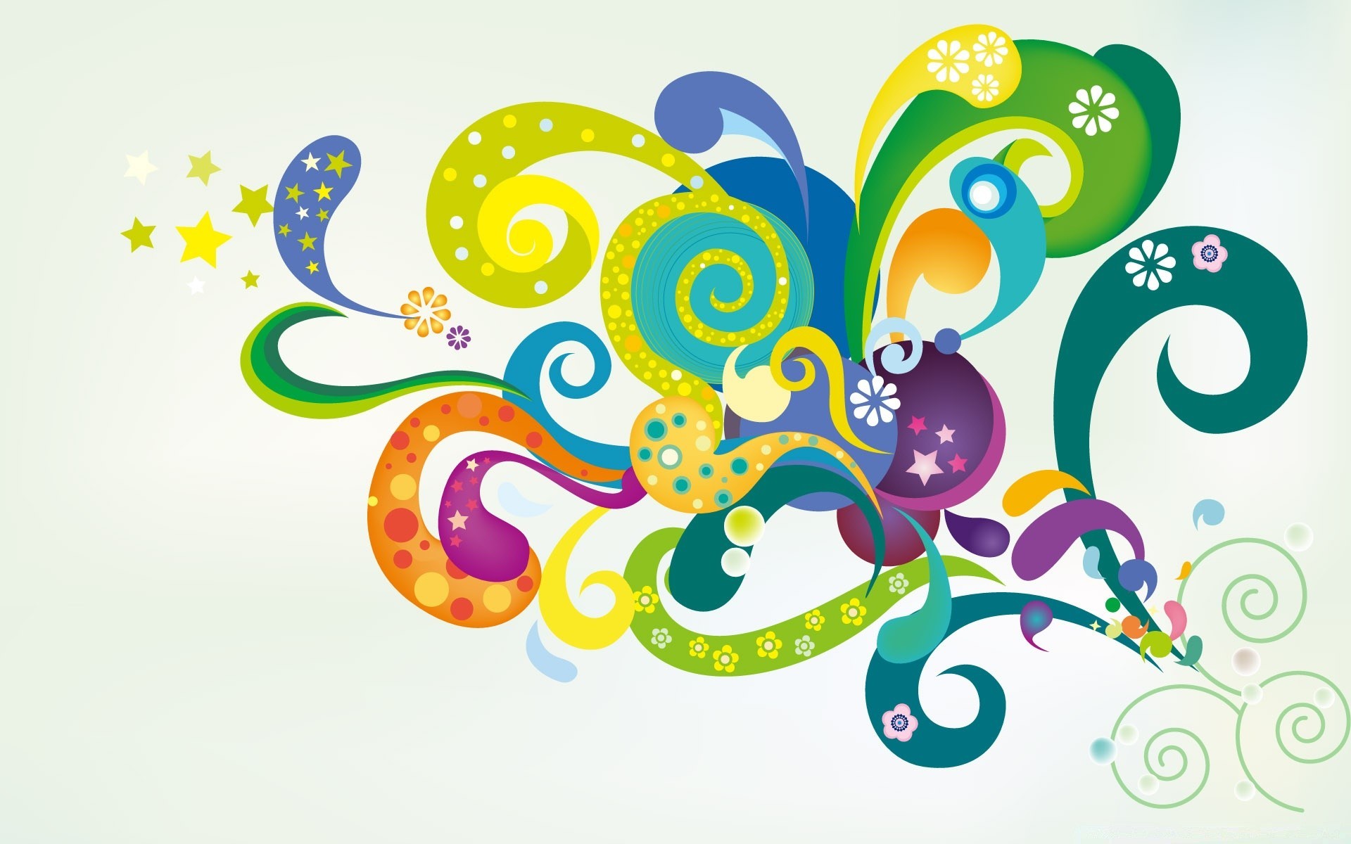 vector art illustration design vector decoration desktop abstract art pattern graphic shape element