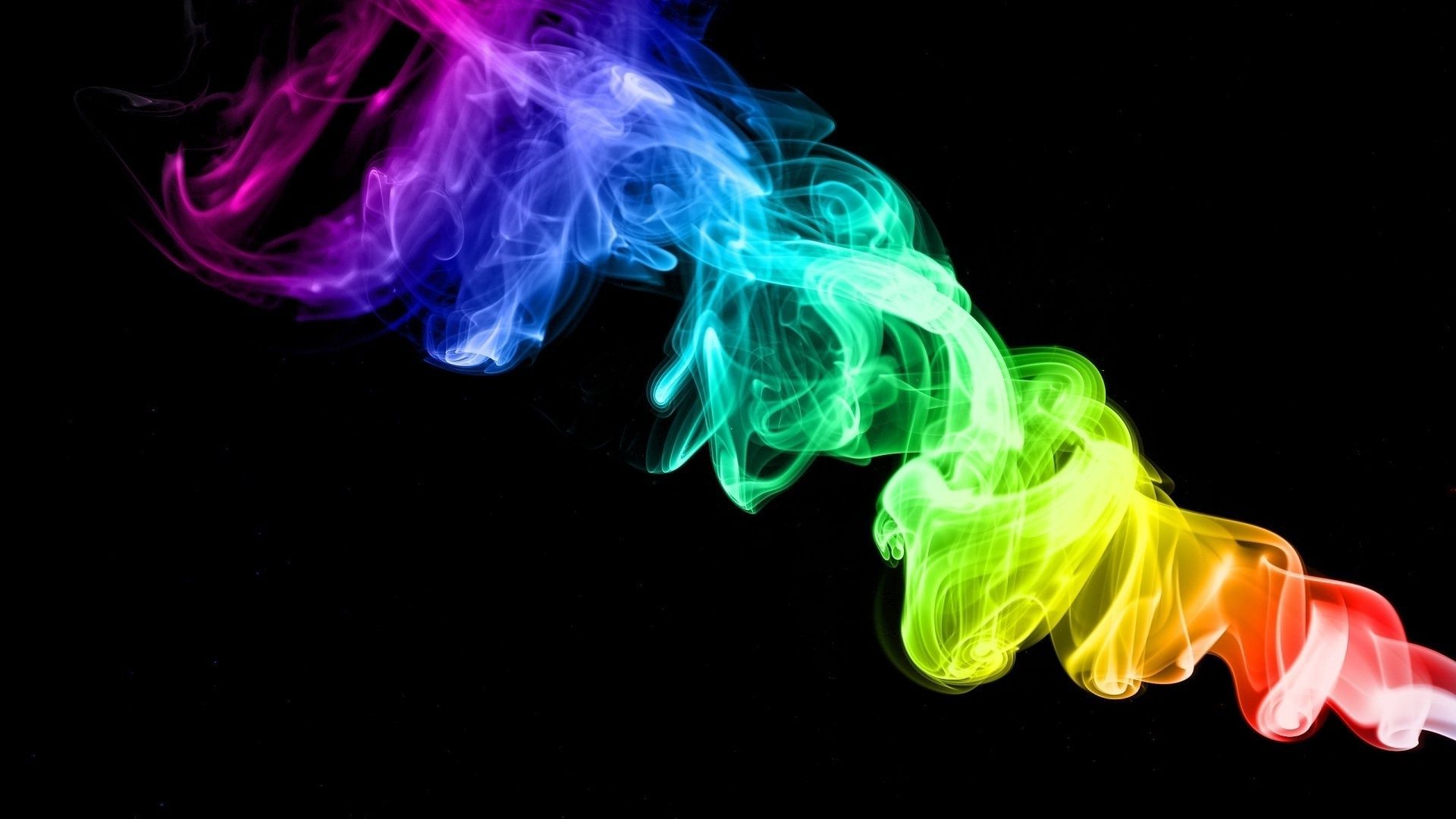 abstract flame smoke dynamic wave curve motion energy incense burnt design light art magic steam mist effect smooth multi color