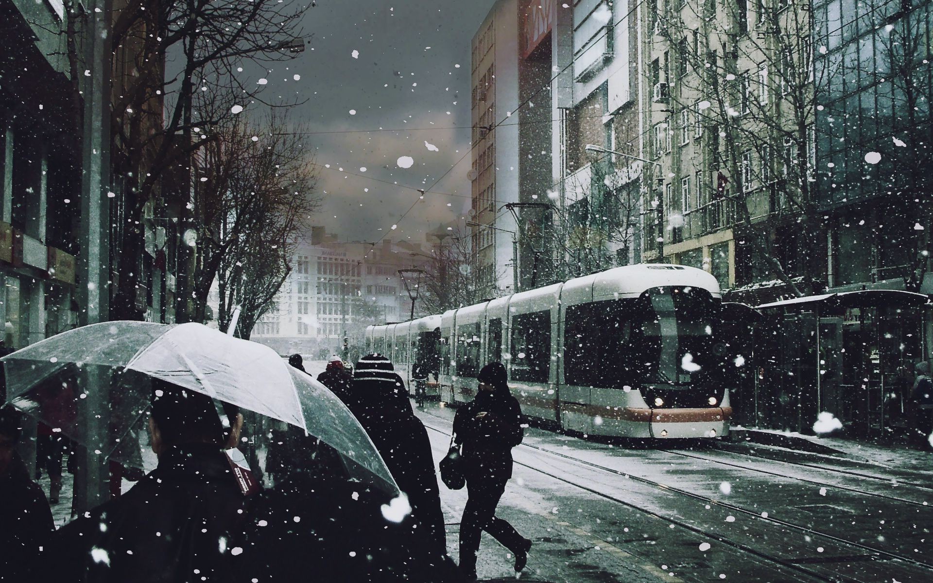 cidade chuva tempestade tempo guarda-chuva rua polícia estrada neve inverno carro urbano carro sistema de transporte comício desastre chuva acidente