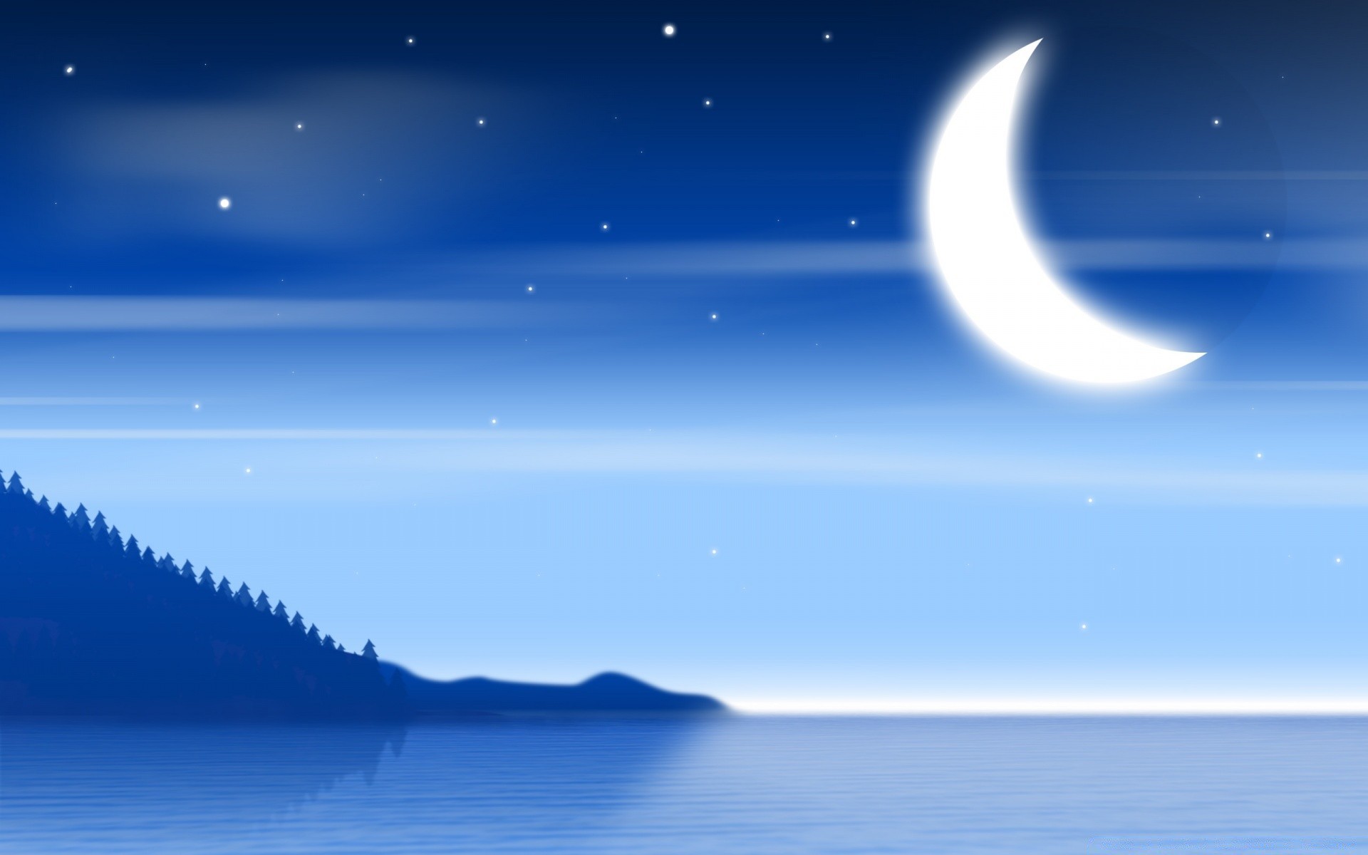 graphisme vectoriel lune ciel hiver nature astronomie illustration noël paysage neige lumière soleil espace soirée