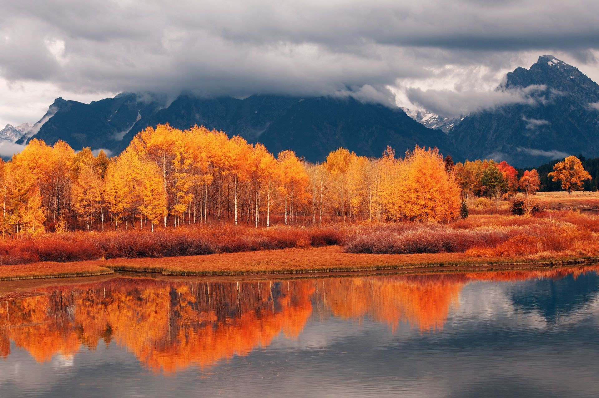 rivers ponds and streams fall lake water landscape reflection dawn nature sunset wood snow scenic evening outdoors tree mountain composure river sky