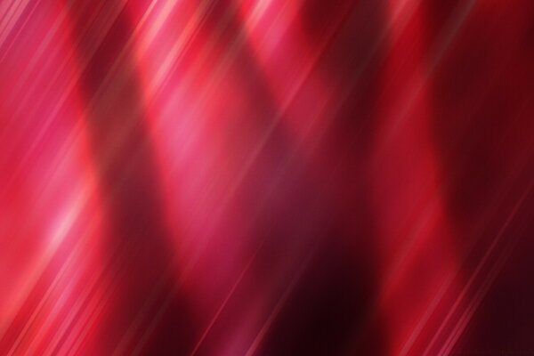 Ombre des arbres sur le satin rouge