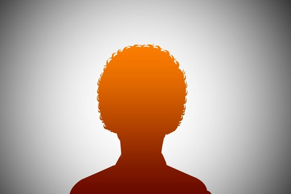 Illustration vectorielle de silhouette de l homme