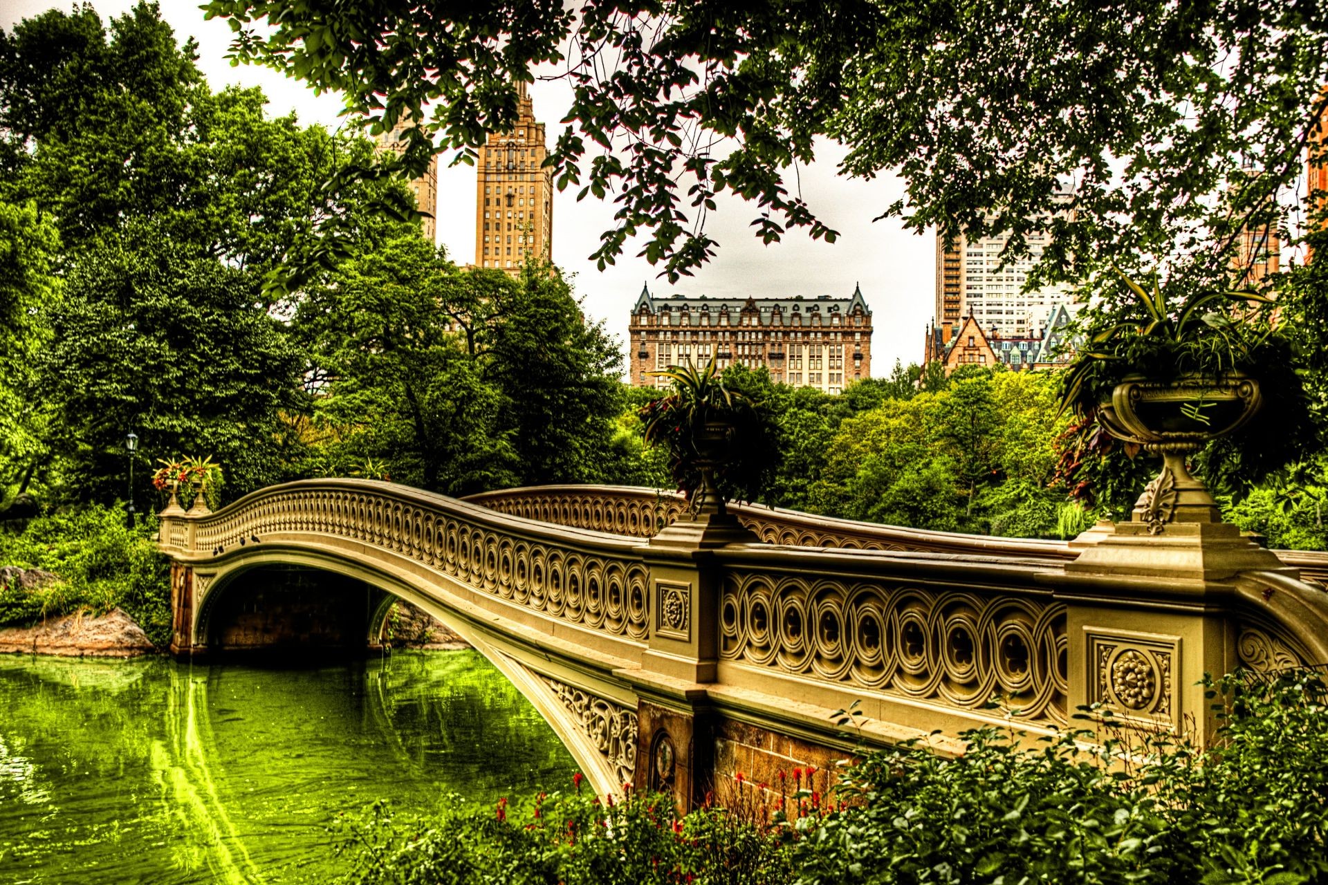 brücken architektur reisen brücke baum garten haus im freien park stadt alt wasser