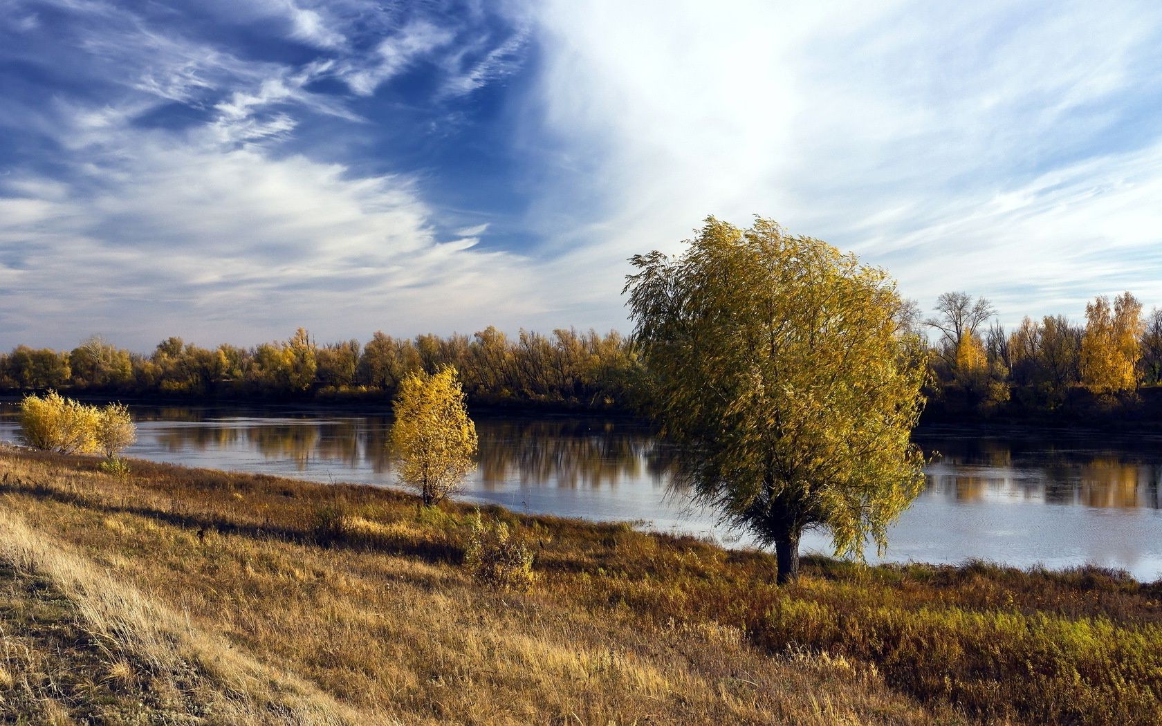 rivers ponds and streams fall landscape tree nature lake water outdoors river reflection grass countryside sky wood dawn rural leaf