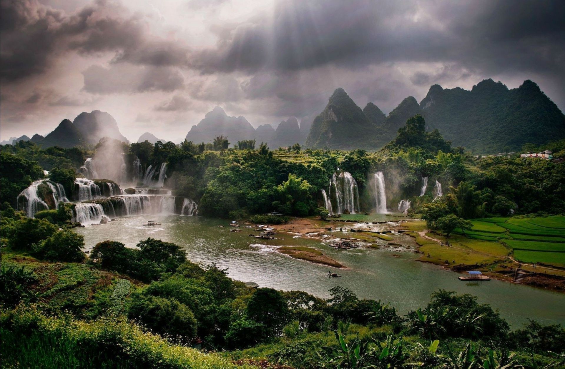 rivers ponds and streams water travel nature outdoors sky tree landscape river wood mountain lake