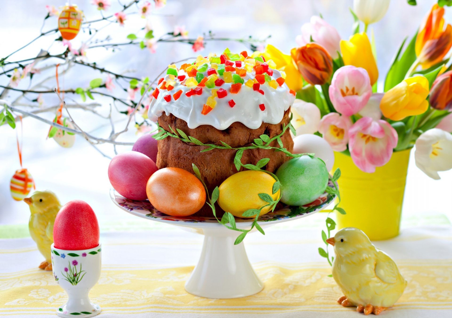 pasqua cibo uovo decorazione fiore vacanza