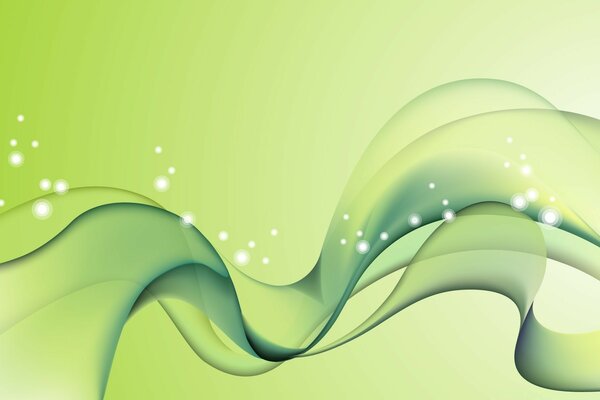 Фарби імпульс Зелений хвилі
