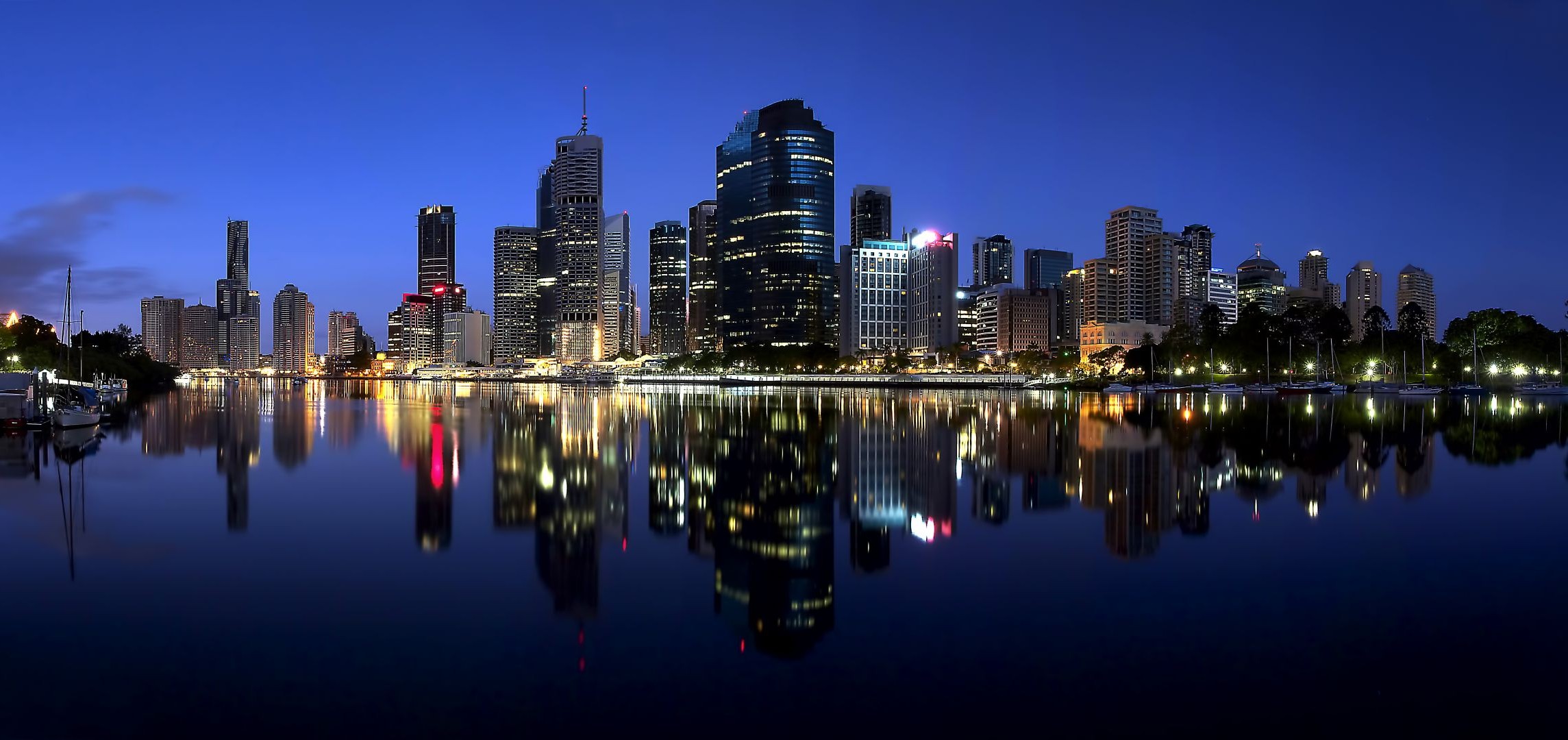 city downtown skyscraper skyline architecture cityscape reflection dusk building office waterfront urban travel business tower evening sky modern sunset river