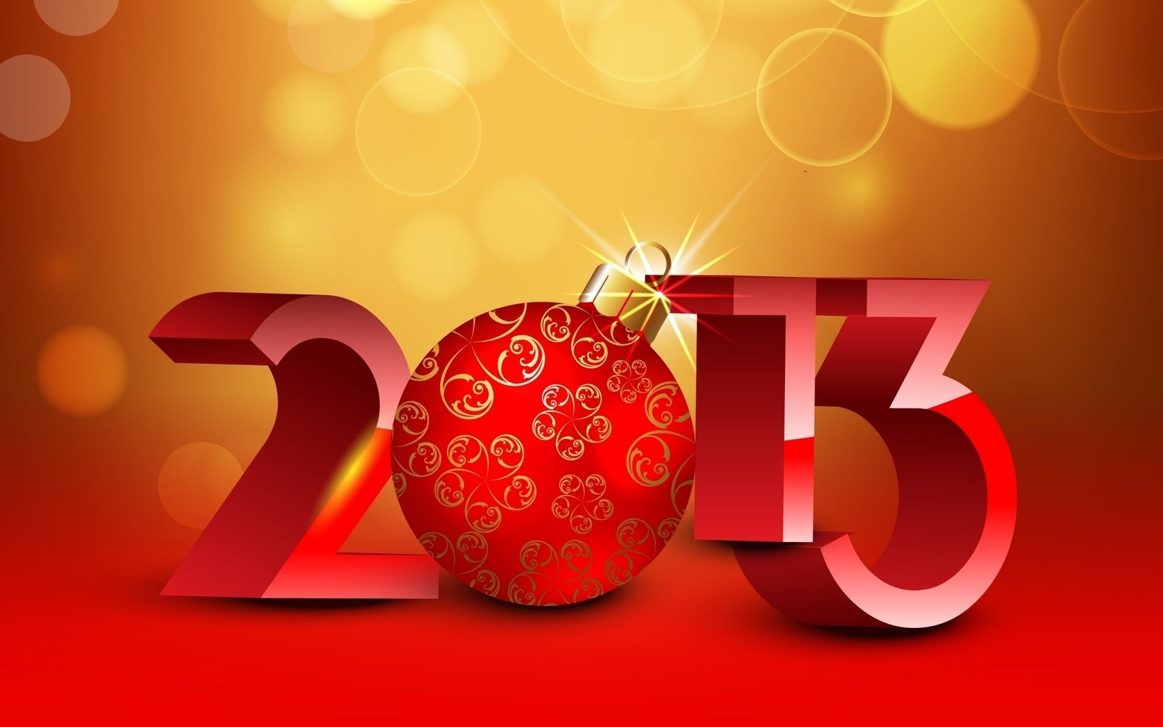 new year christmas decoration shining celebration thread desktop illustration bow card gift design gold greeting bright