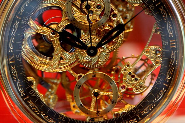 Mouvement approximatif de l horloge manuelle