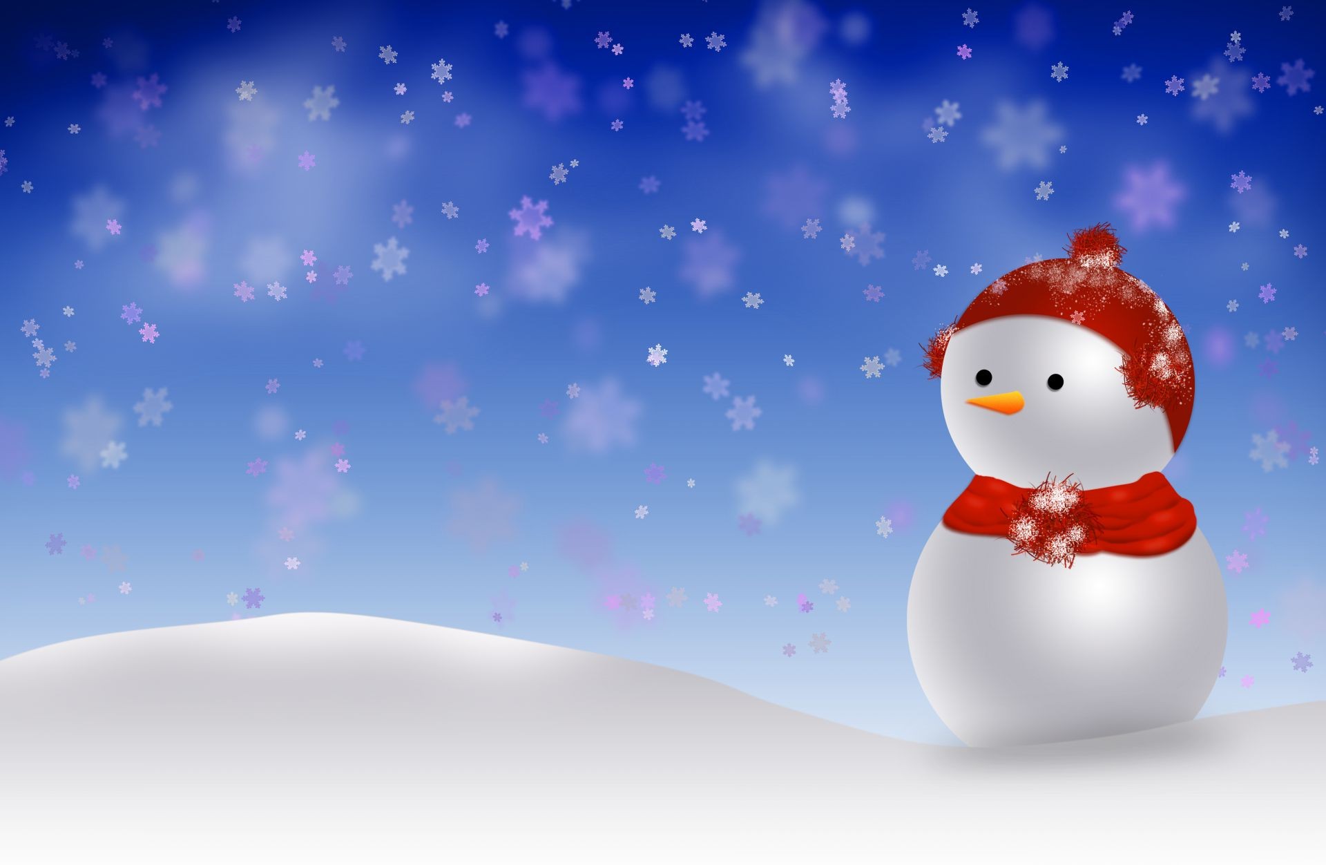 año nuevo invierno nieve navidad muñeco de nieve copo de nieve temporada merry ilustración vacaciones cielo escritorio vector saludo