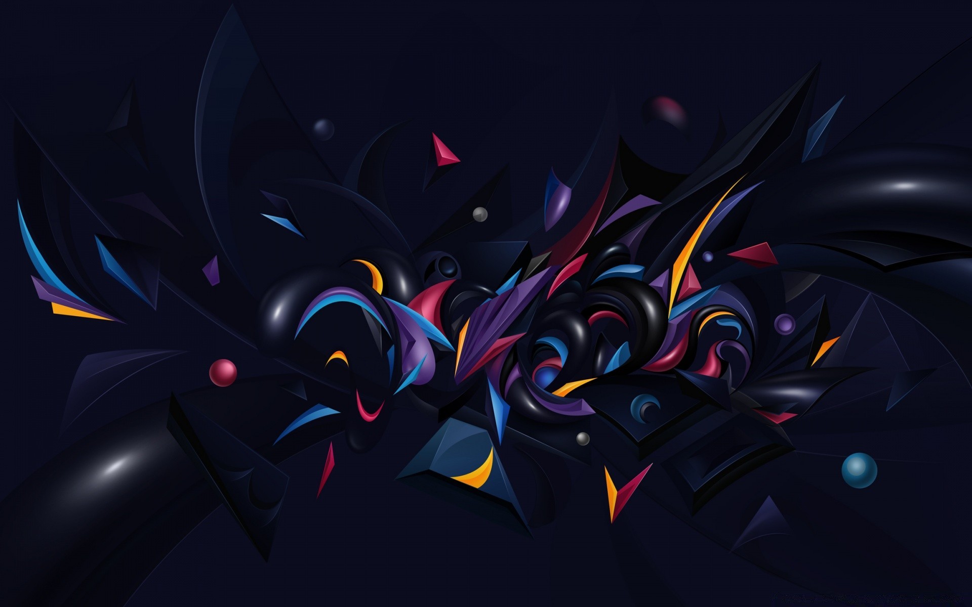 abstract desktop graphic color curve art design