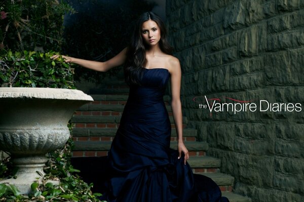 Photo d une interview sur les vampires en robe noire